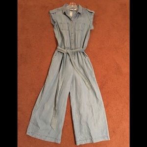 💛Chicos Chambray Jumpsuit